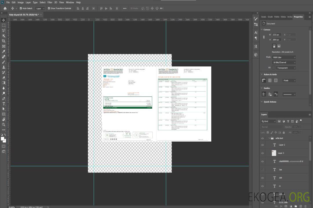 Italie Intesa Sanpaolo 2 pages template Italie Intesa Sanpaolo 2 pages template